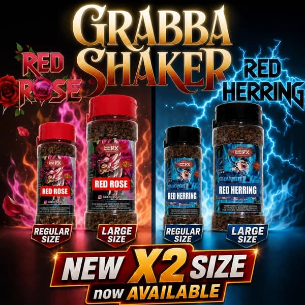 GRABBA SHAKER RedRose / Red Herring product listing