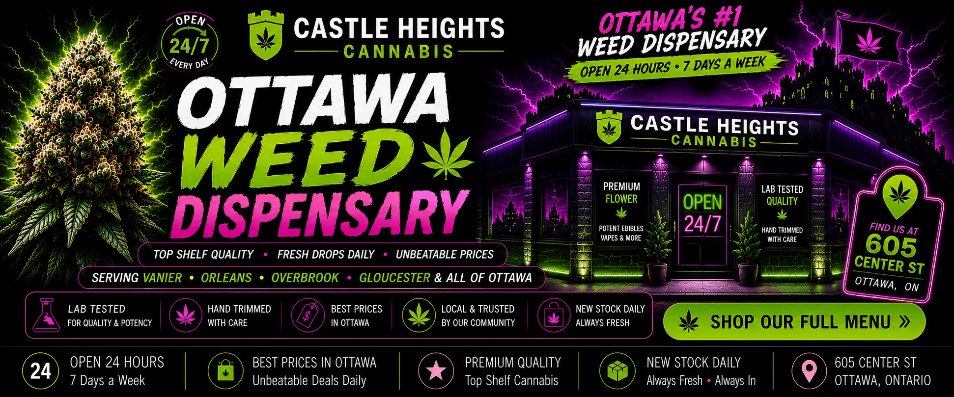 Ottawa Weed Dispensary — Castle Heights Cannabis